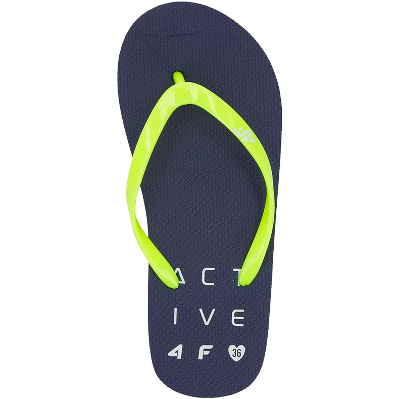 Chinelos para meninas 4F azul marinho HJL20 JKLD001 31S