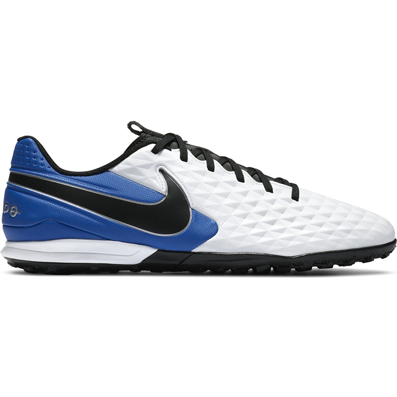 Chuteira Nike Tiempo Legend 8 Academy Tf AT6100 104 azul branco