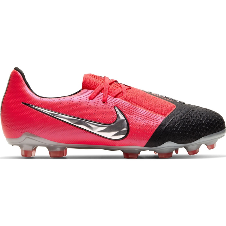 Chuteiras Nike Phantom Venom Elite Fg Junior AO0401 606 multicolorido vermelho