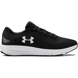 Under Armour Under Armor Ua W Charged Pursuit 2 sapatos femininos preto e branco 3022604 001