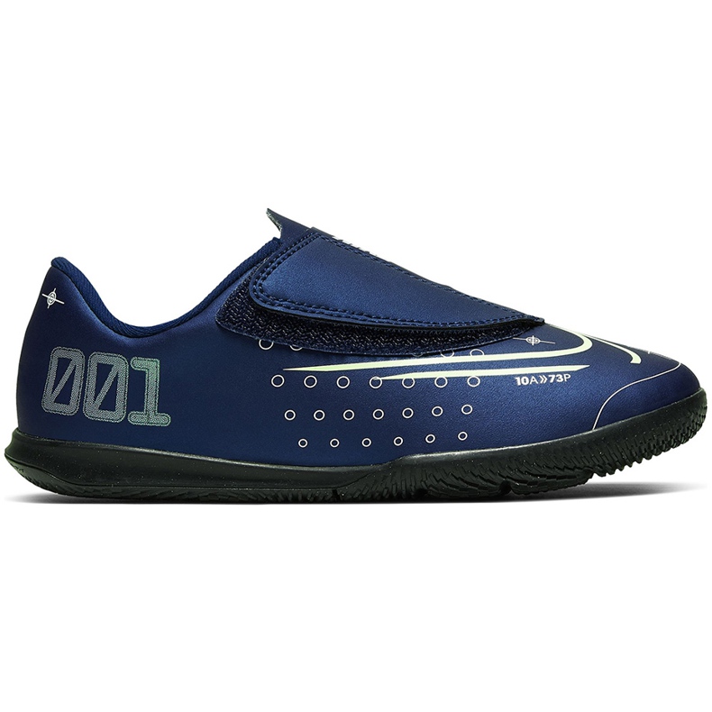 Chuteiras Nike Mercurial Vapor 13 Club Mds Ic PS (V) Junior CJ1176 401 azul marinho azul marinho