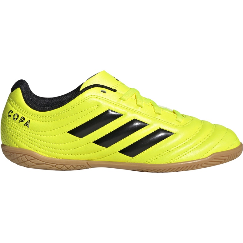 Adidas Copa 19.4 em chuteiras Júnior amarelas F35451 amarelo amarelo