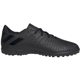 Chuteiras Adidas Nemeziz 19.4 Tf Jr pretas EG3313 para crianças preto preto