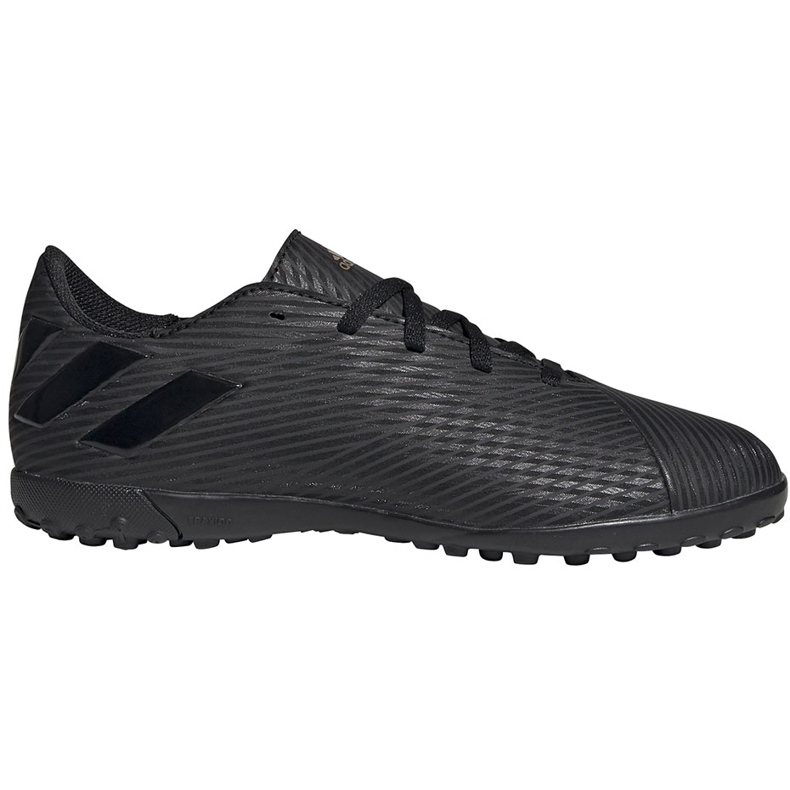 Chuteiras Adidas Nemeziz 19.4 Tf Jr pretas EG3313 para crianças preto preto