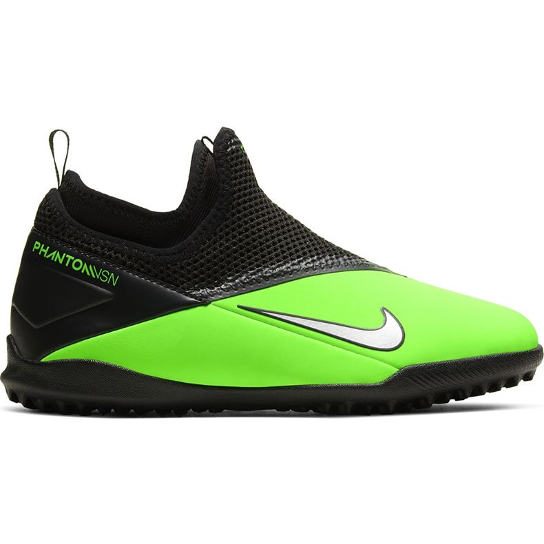 Chuteiras Nike Phantom Vsn 2 Academy Df Tf Junior CD4078 306 multicolorido verde Chuteiras Nike Phantom Vsn 2 Academy Df Tf Junior CD4078 306 multicolorido verde