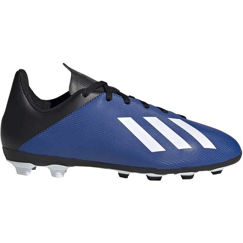 Chuteiras Adidas X 19.4 FxG Junior azul-preto EF1615