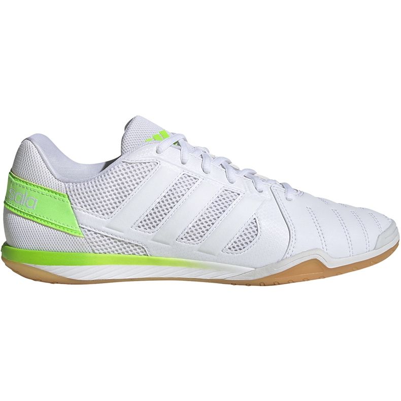 Chuteiras Adidas Top Sala brancas FV2558 multicolorido branco