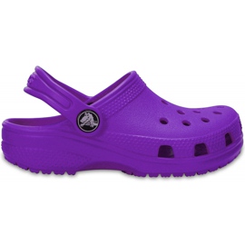 Crocs para crianças Crocband Classic Clog K Kids roxo 204536 57H tolet