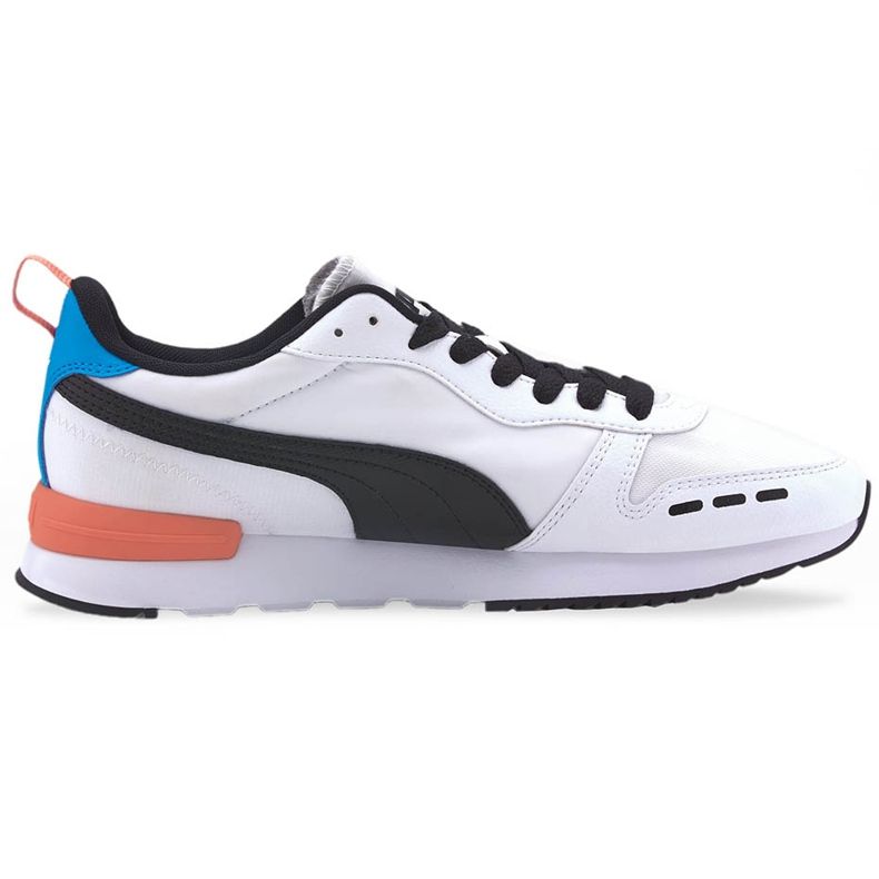 Sapatos masculinos Puma R78 Neon branco 373203 02 multicolorido