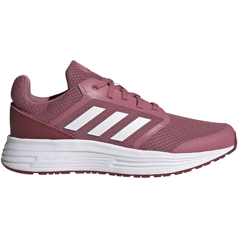 Tênis de corrida feminino adidas Galaxy 5 rosa FW6124