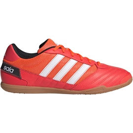 Chuteiras vermelhas Adidas Super Sala FV2561 vermelho vermelho
