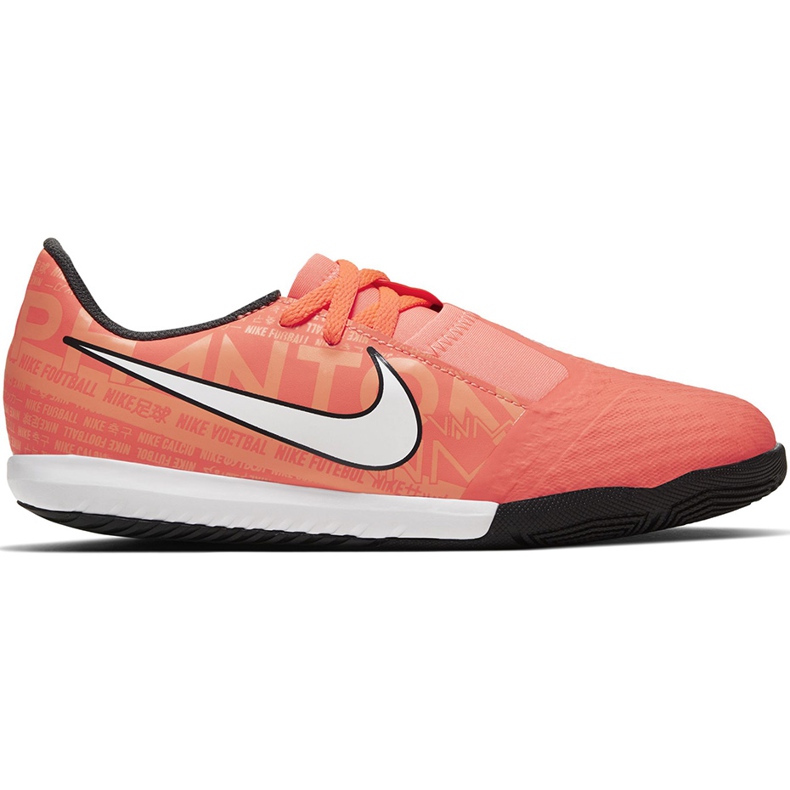 Chuteiras Nike Phantom Venom Academy Ic Jr AO0372 810 preto laranja