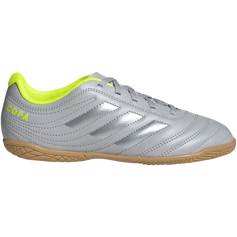 Chuteiras Adidas Copa 20.4 In Jr EF8354 cinza prata