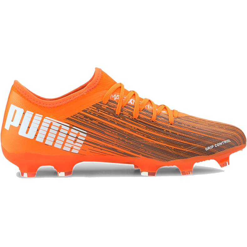 Chuteira Puma Ultra 3.1 Fg Ag 106086 01 laranja laranja