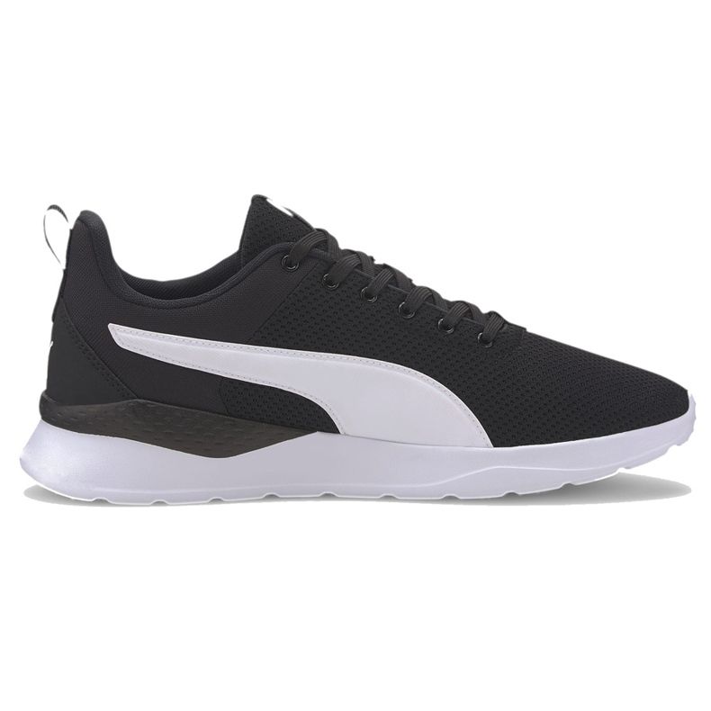 Sapatos masculinos Puma Anzarun Lite preto e branco 371128 02