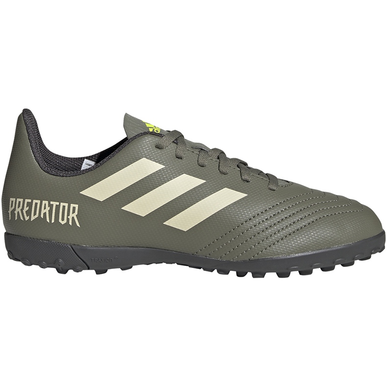 Chuteiras Adidas Predator 19.4 Tf Jr EF8222 multicolorido verde