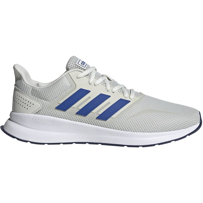 Sapatos masculinos cinza Adidas Runfalcon EG8603