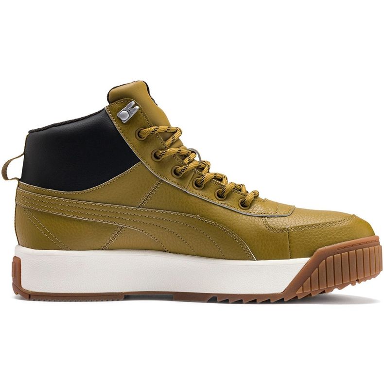 Sapatos masculinos Puma Tarrenz Sb Puretex olive 370552 02 multicolorido verde
