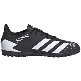 Chuteiras Adidas Predator 20.4 Tf FW9205 preto preto