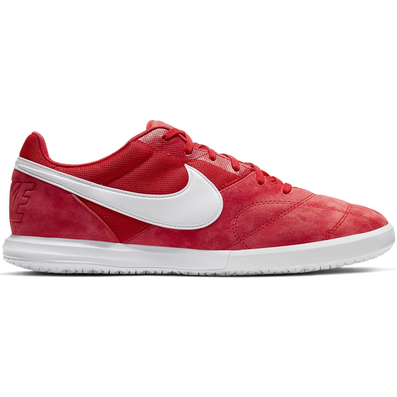 Chuteiras Nike Premier Ii Sala Ic vermelhas AV3153 611 preto vermelho