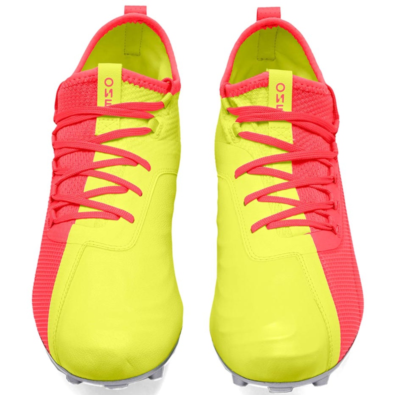 Puma One 20.2 Osg Fg Ag 105959 01 chuteiras amarelo amarelo