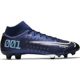 Chuteira Nike Mercurial Superfly 7 Academy Mds FG / MG BQ5427 401 azul azul
