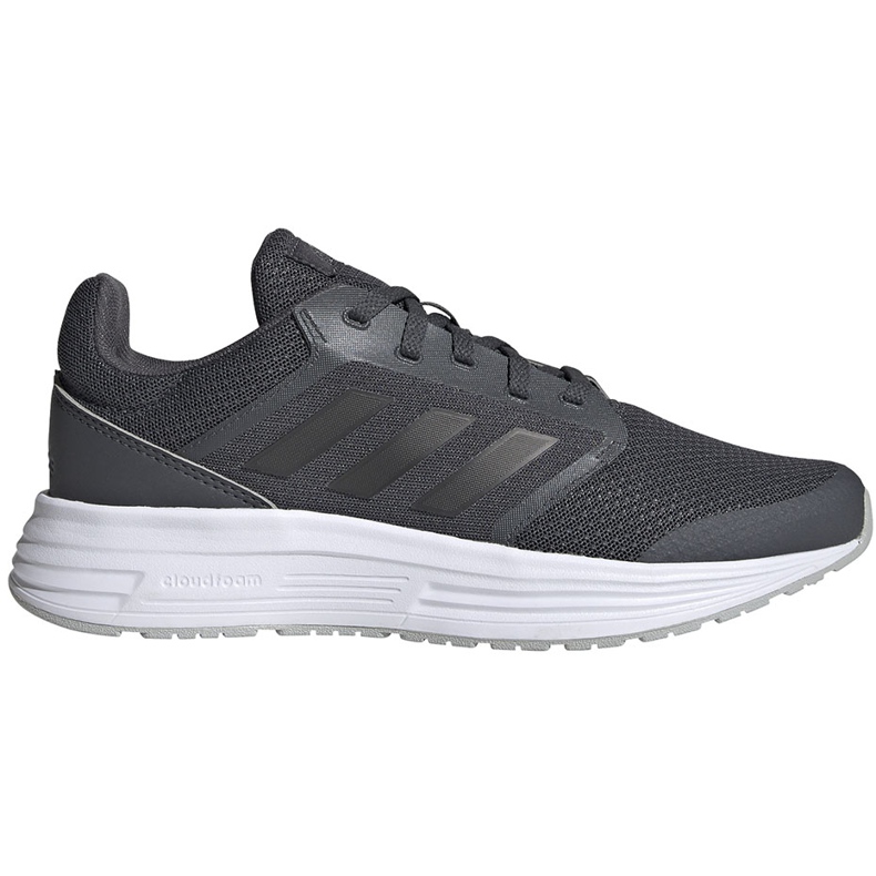 Tênis de corrida feminino cinza adidas Galaxy 5 FW6120