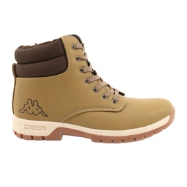 Sapatos masculinos Kappa Woak marrom claro 242780 4150