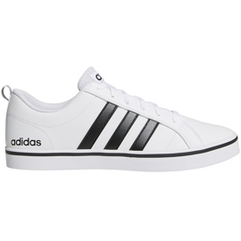 Sapatos masculinos Adidas Vs Pace branco e preto AW4594