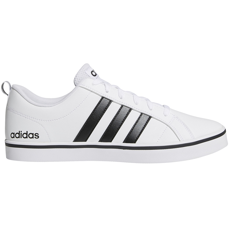 Sapatos masculinos Adidas Vs Pace branco e preto AW4594