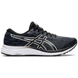 Tênis de corrida masculino Asics Gel Excite 7 preto e branco 1011A657 001 Tênis de corrida masculino Asics Gel Excite 7 preto e branco 1011A657 001