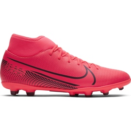 Chuteiras Nike Mercurial Superfly 7 Club FG / MG AT7949 606 vermelho vermelho