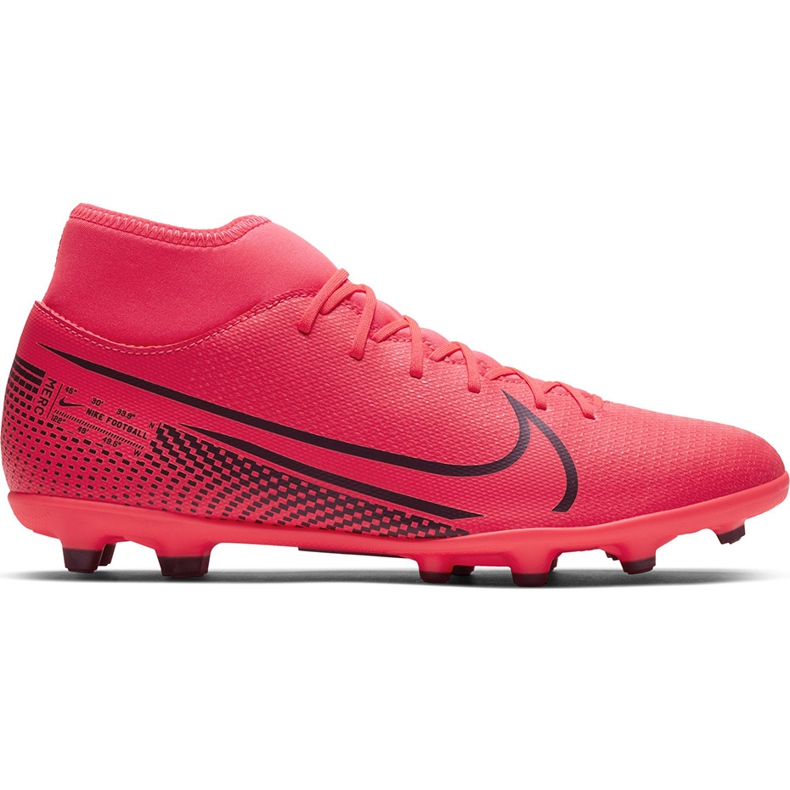 Chuteiras Nike Mercurial Superfly 7 Club FG / MG AT7949 606 vermelho vermelho