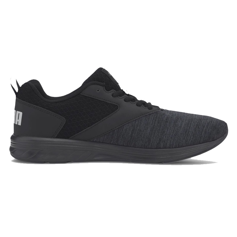 Sapatos masculinos Puma Nrgy Comet preto-cinza 190556 38