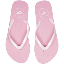 Chinelos femininos 4F rosa claro H4L20 KLD005 56S Chinelos femininos 4F rosa claro H4L20 KLD005 56S