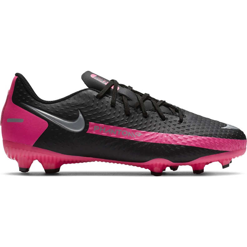 Chuteiras Nike Phantom Gt Academy FG / MG Junior CK8476 006 preto preto