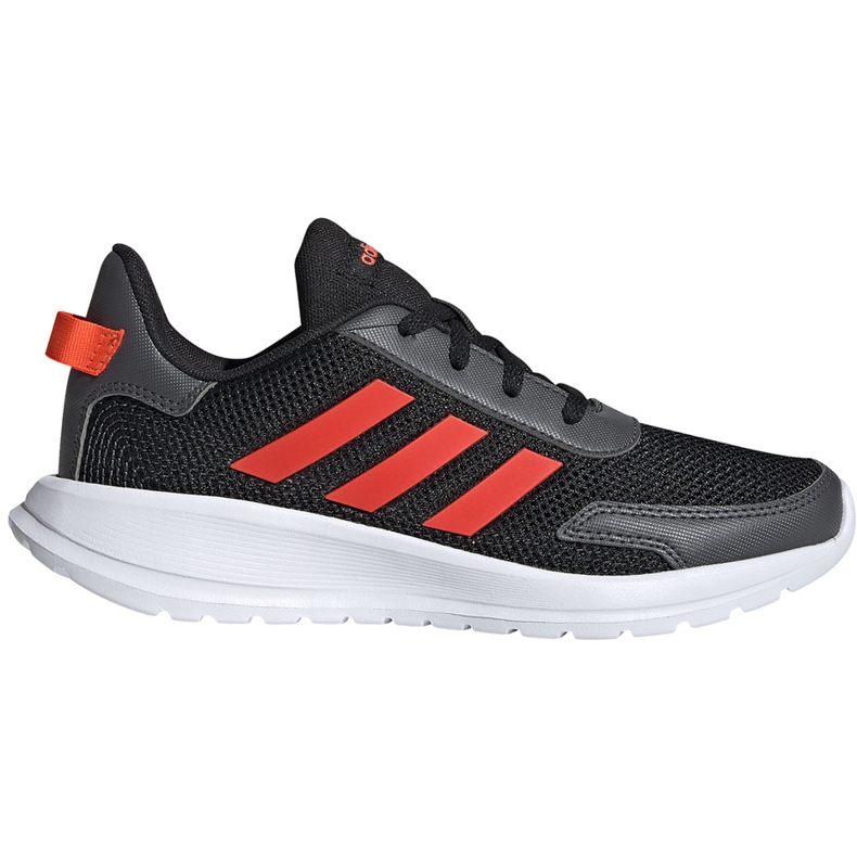 Sapatos infantis Adidas Tensaur Run K preto e laranja EG4124