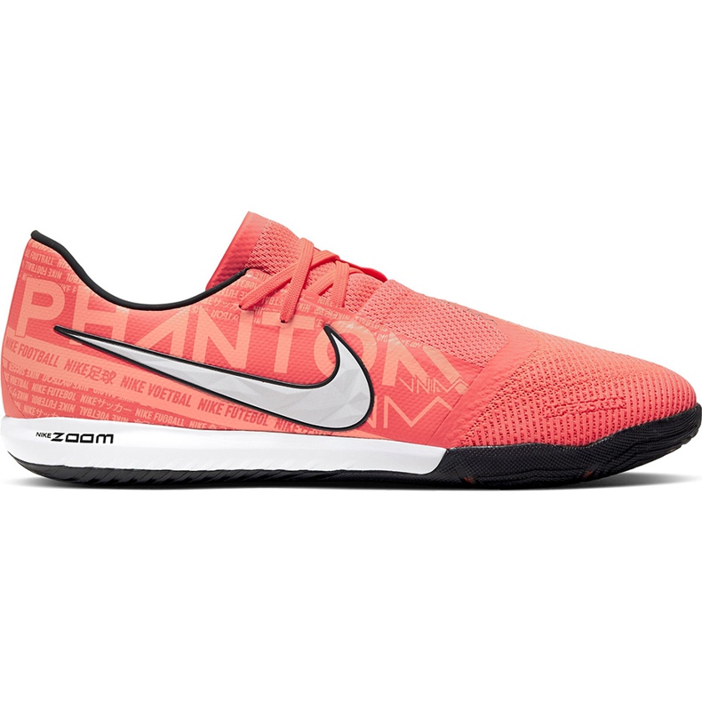 Chuteira Nike Zoom Phantom Venom Pro Ic BQ7496 810 laranja
