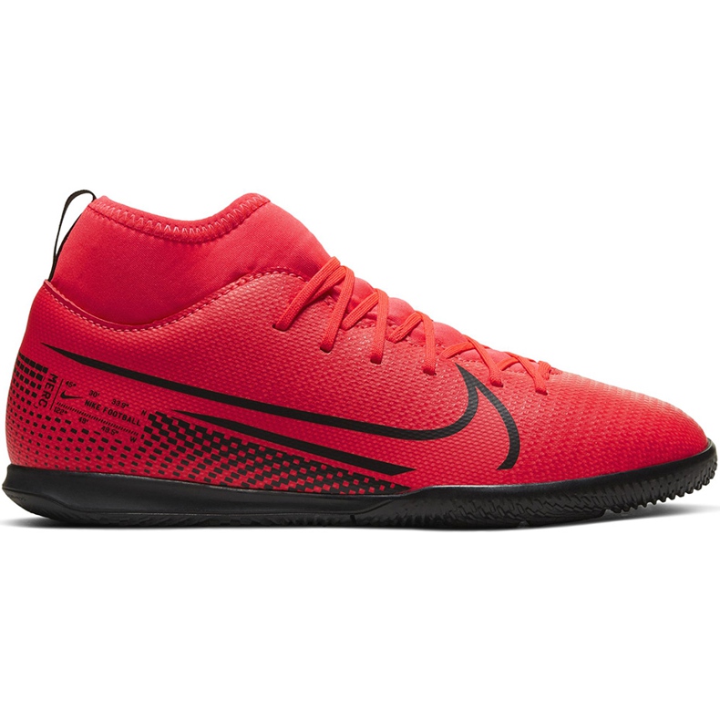 Chuteiras Nike Mercurial Superfly 7 Club Ic Junior AT8153 606 multicolorido vermelho