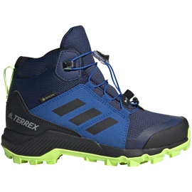Calçados infantis Adidas Terrex Mid Gtx K EF2248 azul marinho azul multicolorido