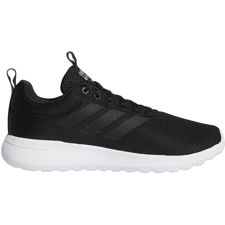 Sapatos femininos Adidas Lite Racer Cln preto e branco BB6896