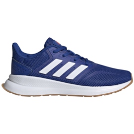 Sapatos infantis Adidas Runfalcon K azul FV8838