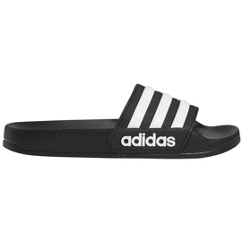 Chinelos Adidas Adilette Shower K pretos para crianças G27625