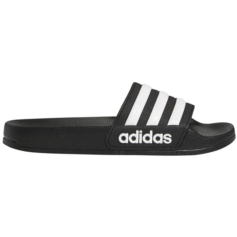 Chinelos Adidas Adilette Shower K pretos para crianças G27625