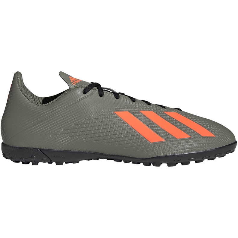 Chuteiras adidas X 19.4 Tf verdes EF8370 cinza