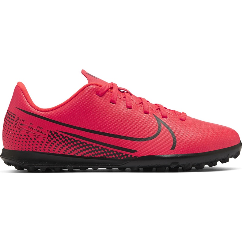 Chuteiras Nike Mercurial Vapor 13 Club Tf Junior AT8177 606 vermelho vermelho