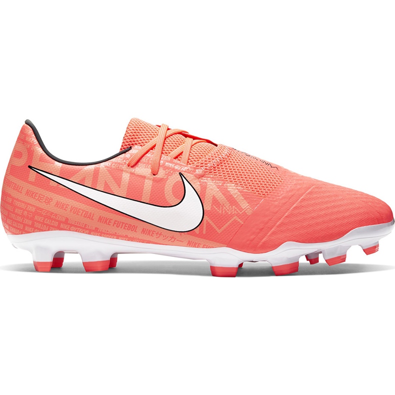 Chuteira Nike Phantom Venom Academy Fg AO0566 810 multicolorido laranja