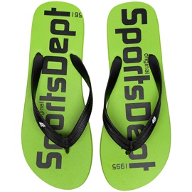 Chinelos masculinos 4F neon verde H4L20 KLM006 41N