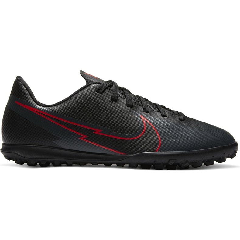 Chuteira Nike Mercurial Vapor 13 Club Tf Junior AT8177 060 preto preto