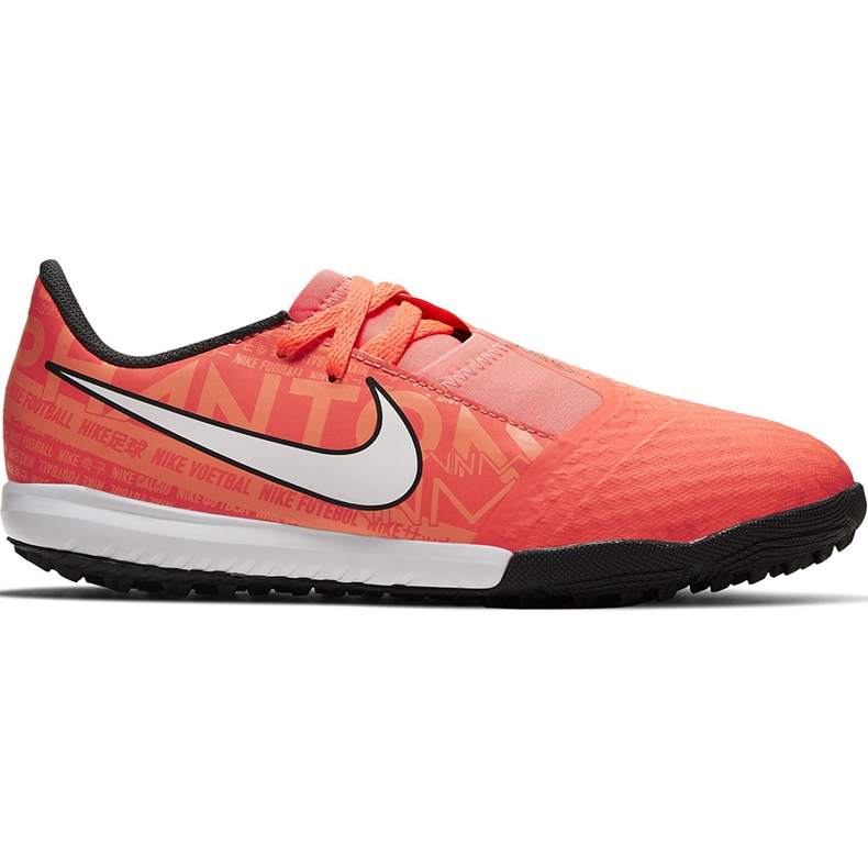 Chuteira Nike Phantom Venom Academy Tf Junior AO0377 810 laranja laranja